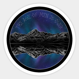 The Age of Men is Over Sticker